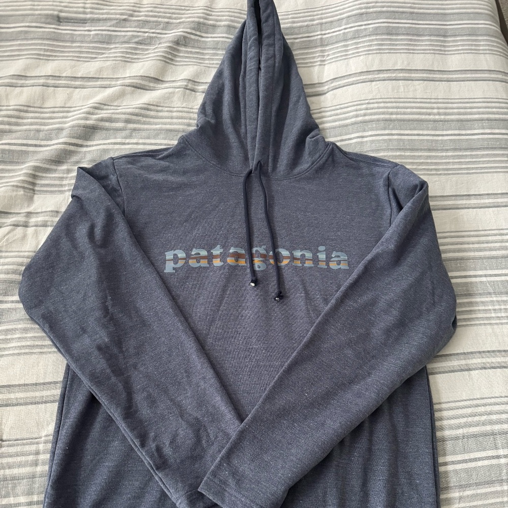 Blue lightweight hoody